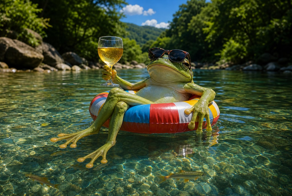 やっぱ海より川だよな～