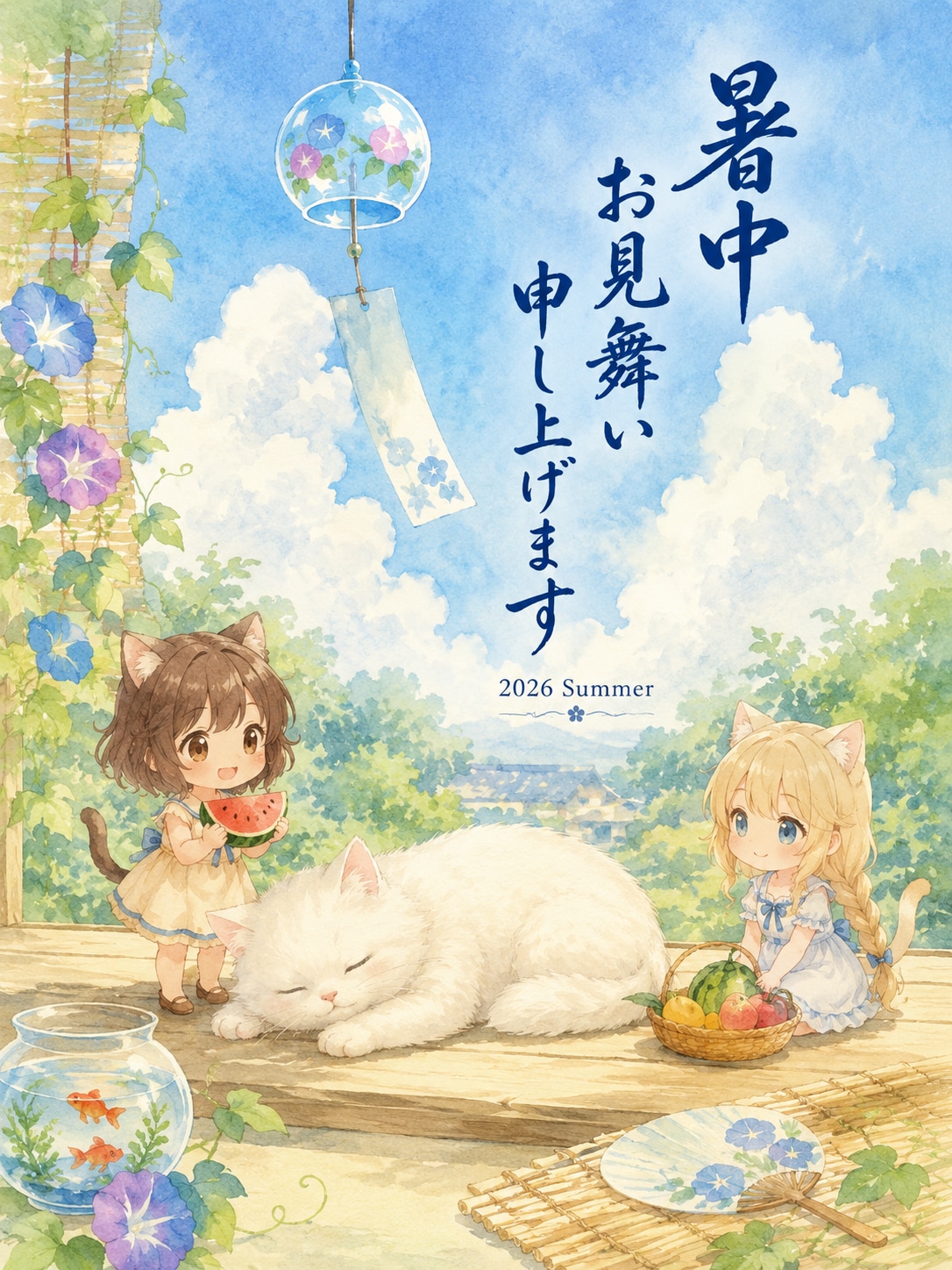 暑中お見舞い申し上げます