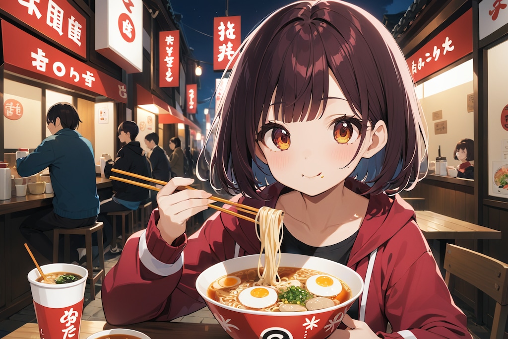 EMERALDでラーメン