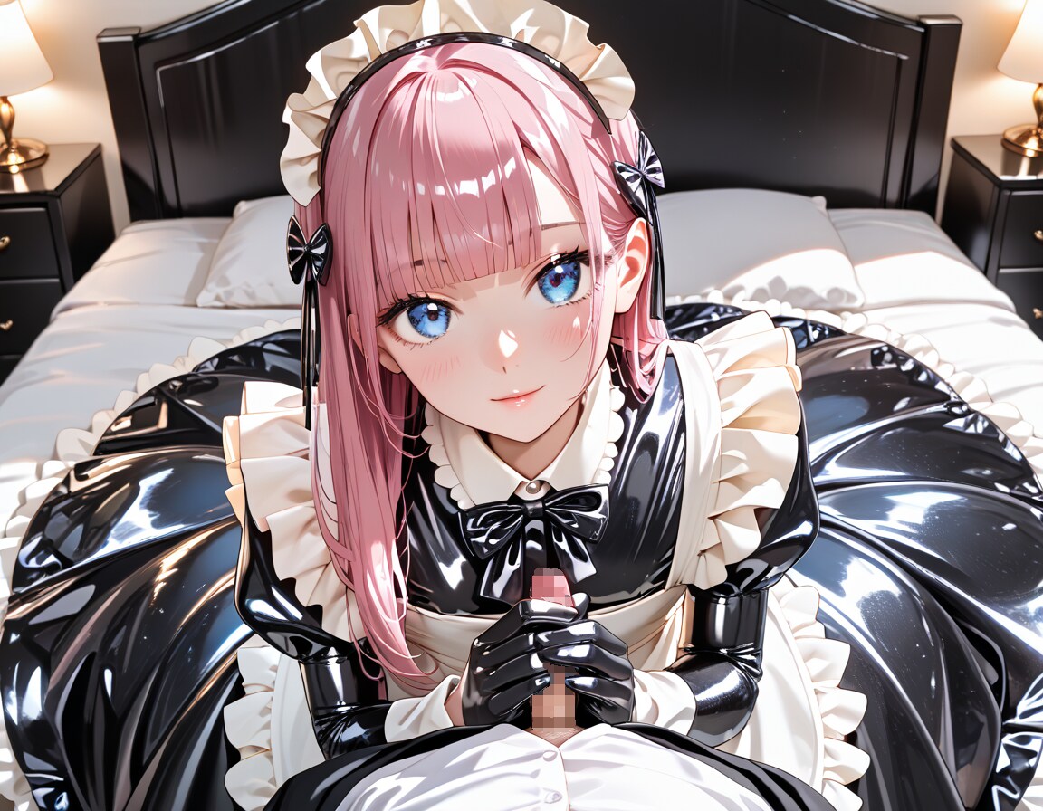 ラバーメイドにヌキヌキしてもらう