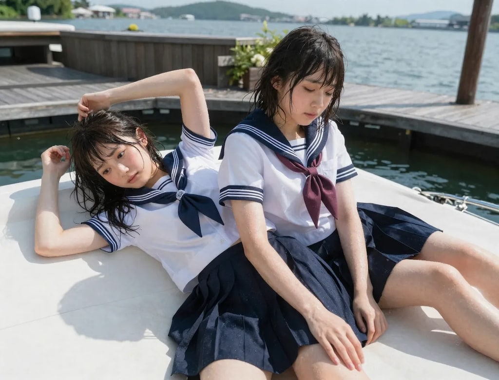 親友同士の真夏のお昼寝2