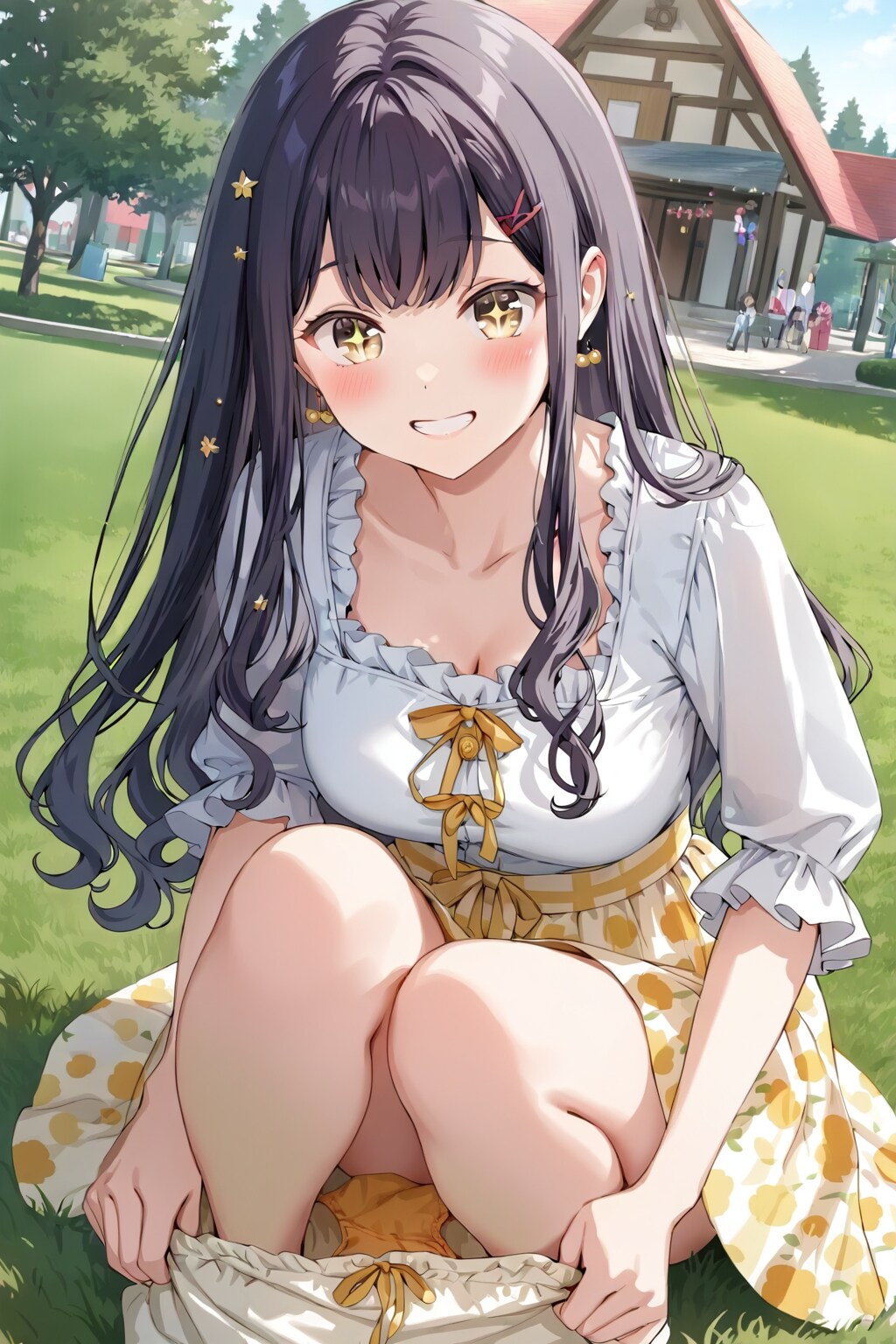 すぐズボン履いちゃいますね！