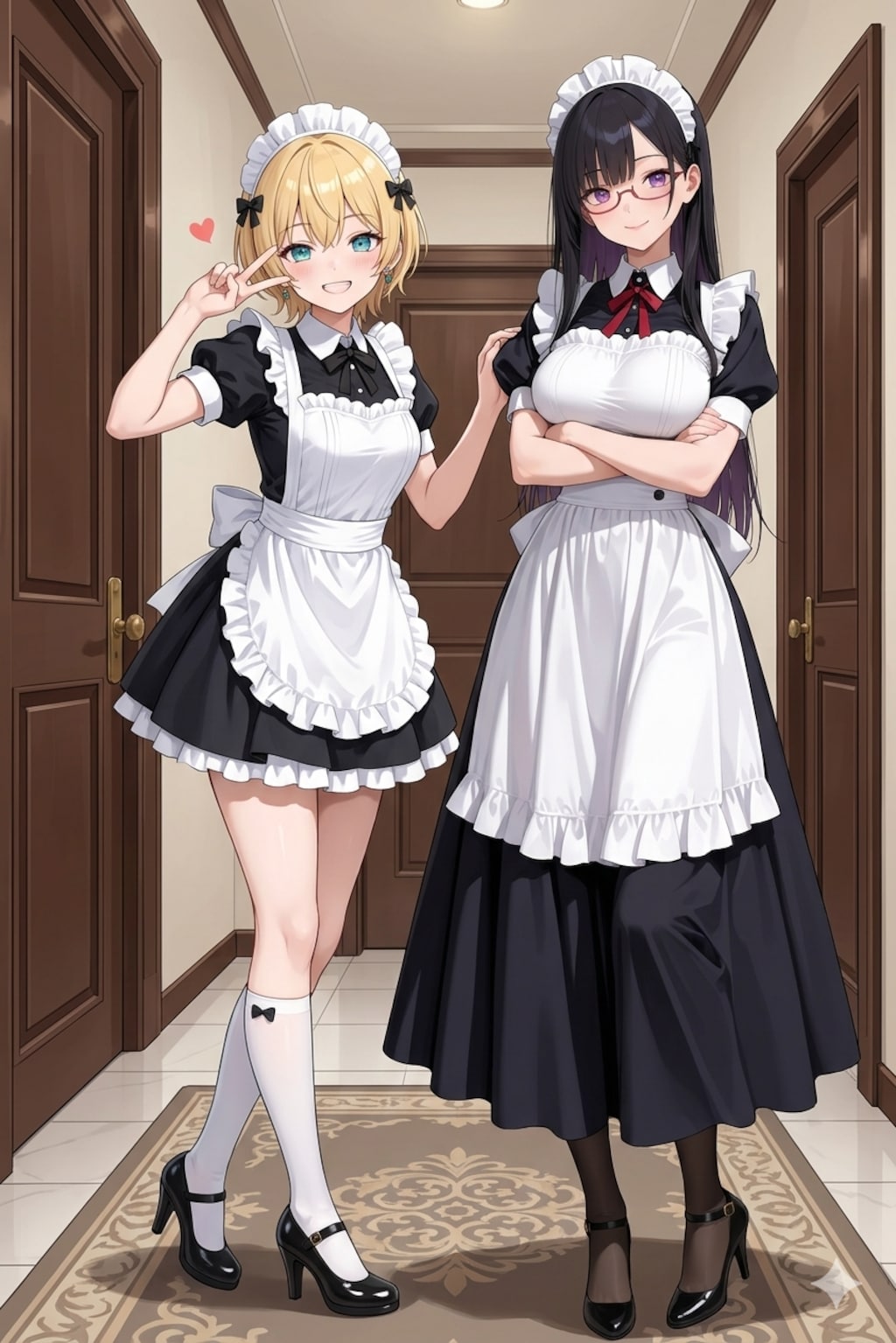 【お誕生日FA】真面目ちゃん＆陽キャちゃんお誕生日おめでとう