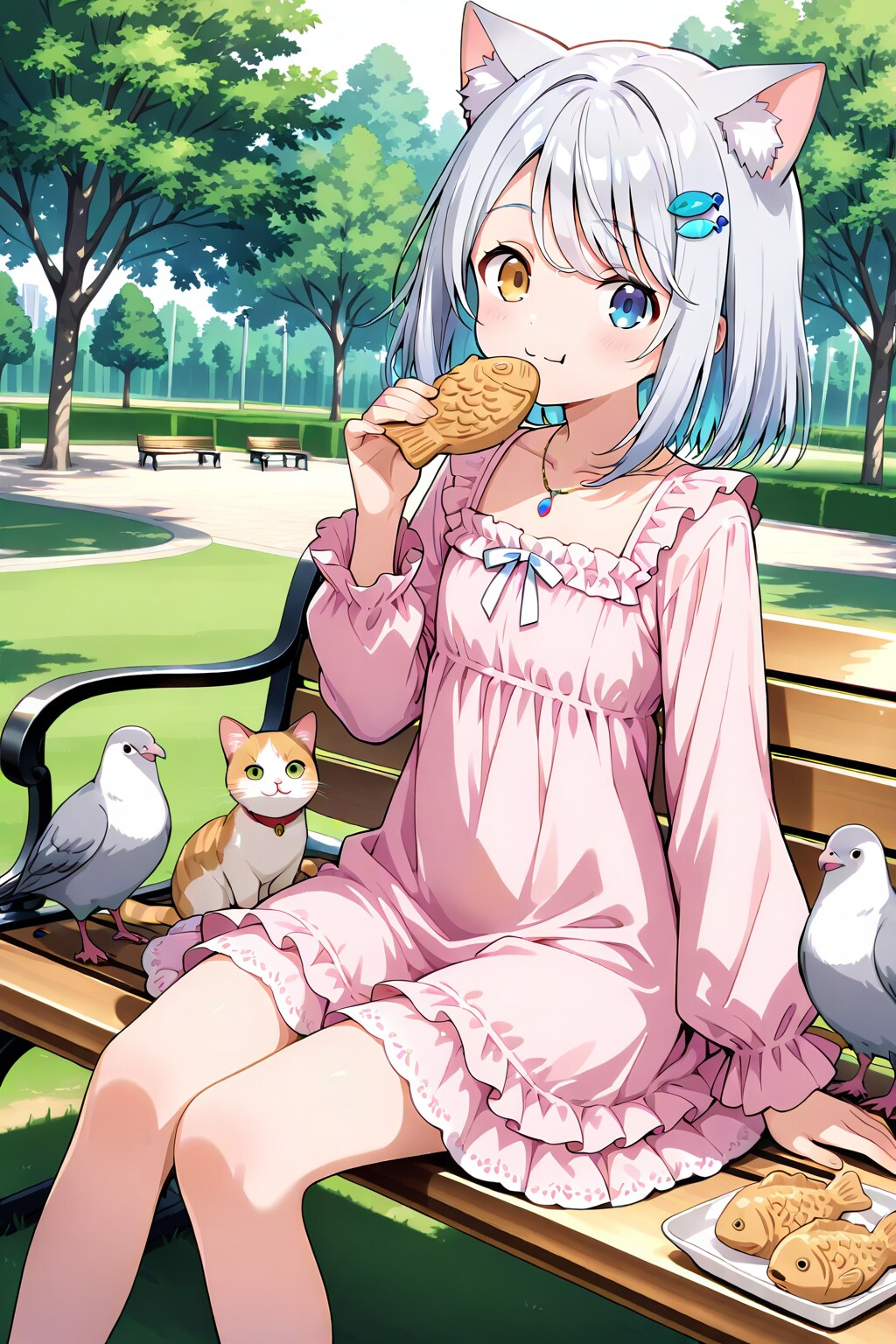 ネコ娘のヒメちゃん🐈✨２５ | の人気AIイラスト・グラビア