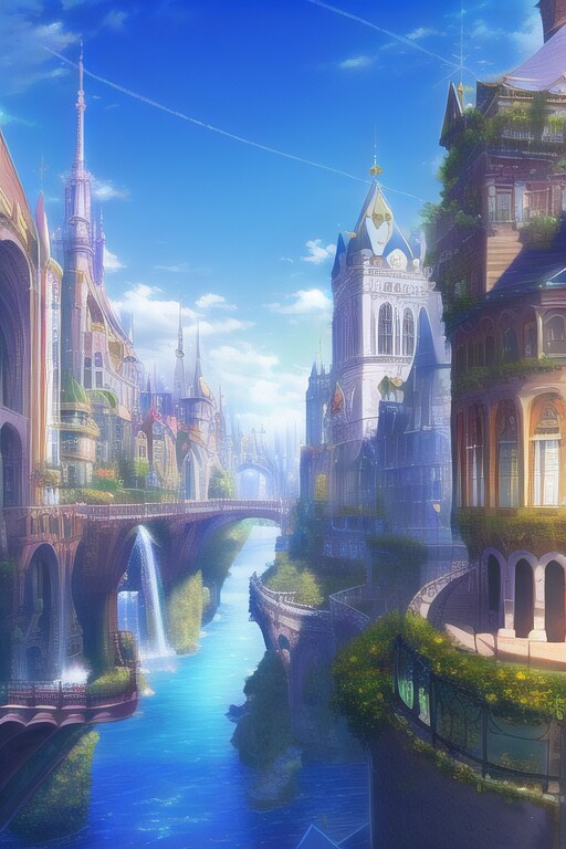 清浄なる水の国 ウェスティリア風景