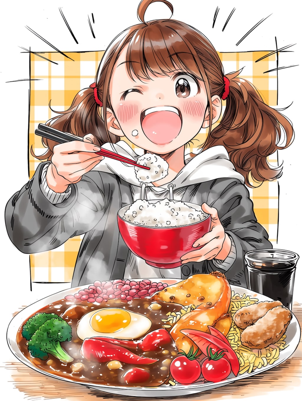 おいしい顔って、こんな顔。