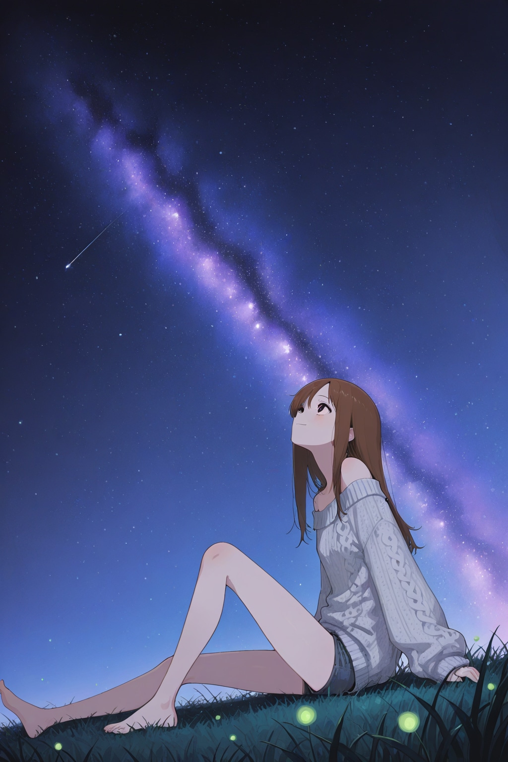 流れ星に、まだ間に合った