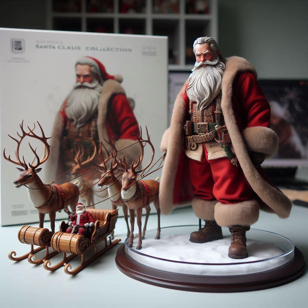 サンタクロースのフィギュア