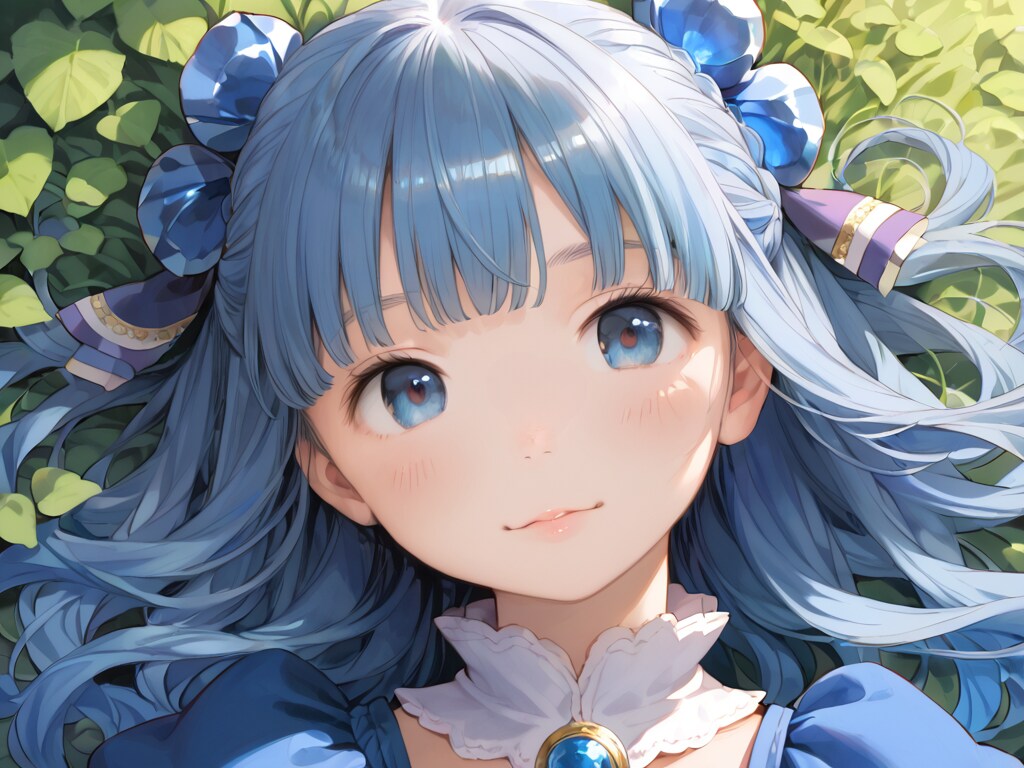 誕生石を擬人化【サファイアその２】１２枚