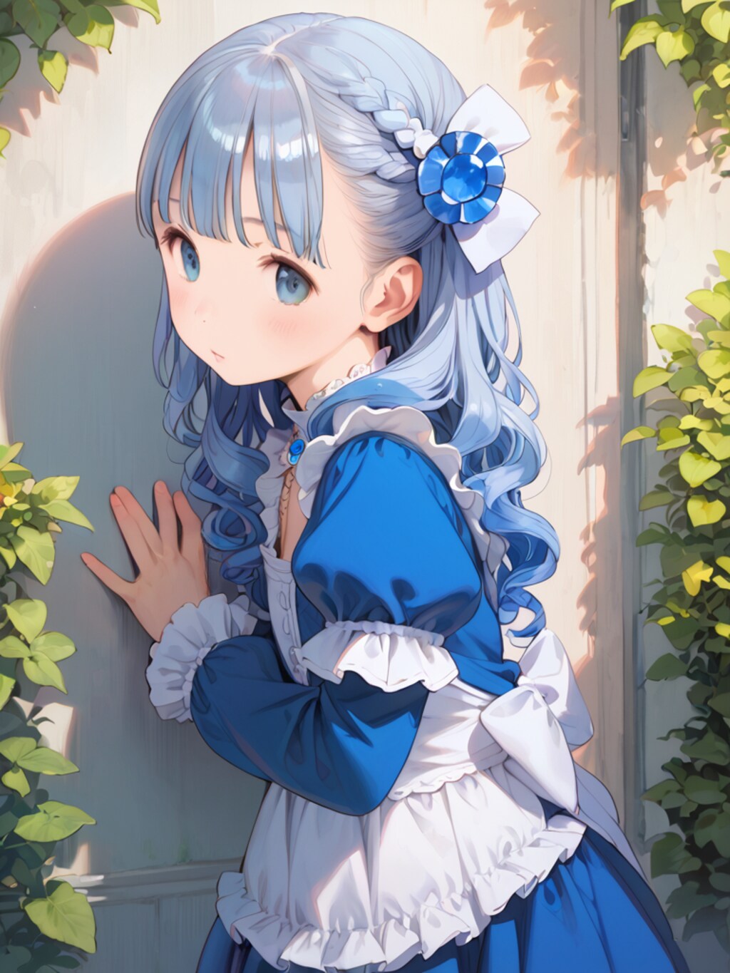 誕生石を擬人化【サファイアその２】１２枚