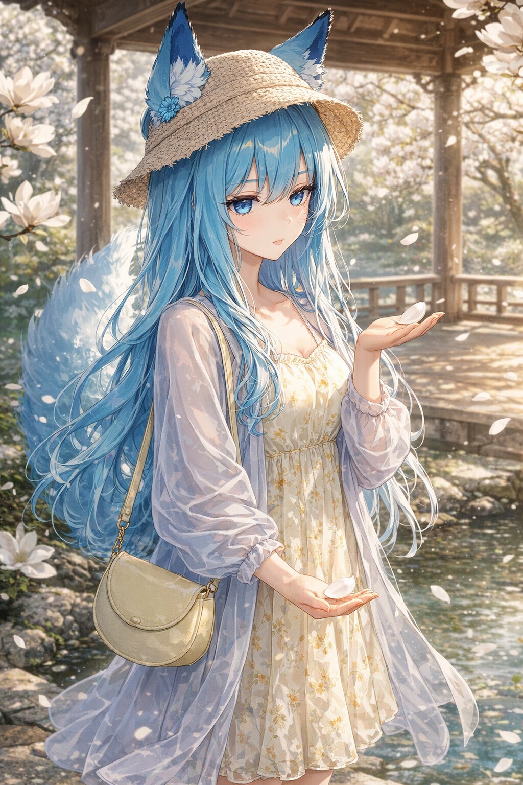 姫猫は、春の静寂の中にだけ居場所を見つける