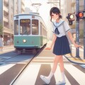 市内電車 2枚目