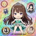 [12枚]【R15版】プリンセスウォーズトレーディングシールに「ロリっ子プリンセス」登場！エロかわカッコいいロリプリを友達に貼って驚かせよう！1番乗りのチャンス!!!（姫さま！２７の２） 2枚目