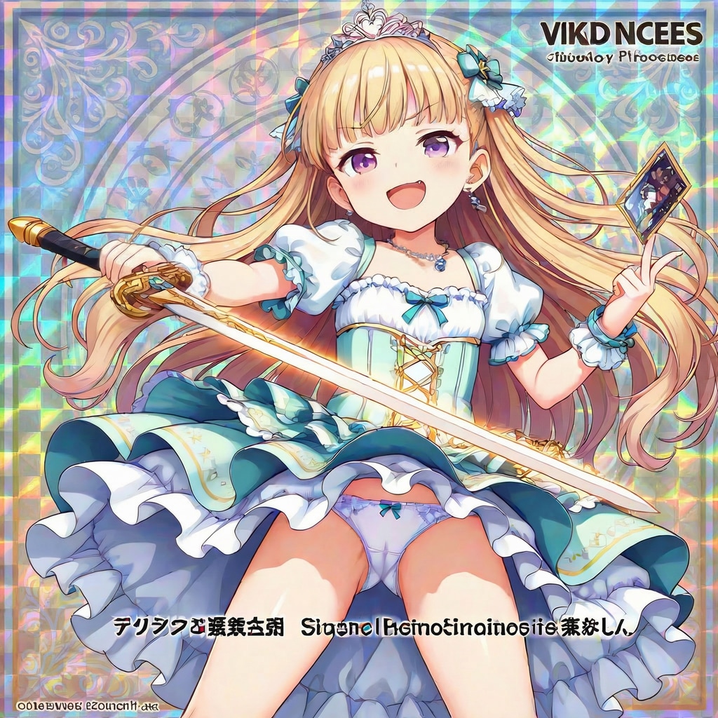 [12枚]【R15版】プリンセスウォーズトレーディングシールに「ロリっ子プリンセス」登場！エロかわカッコいいロリプリを友達に貼って驚かせよう！1番乗りのチャンス!!!（姫さま！２７の２）