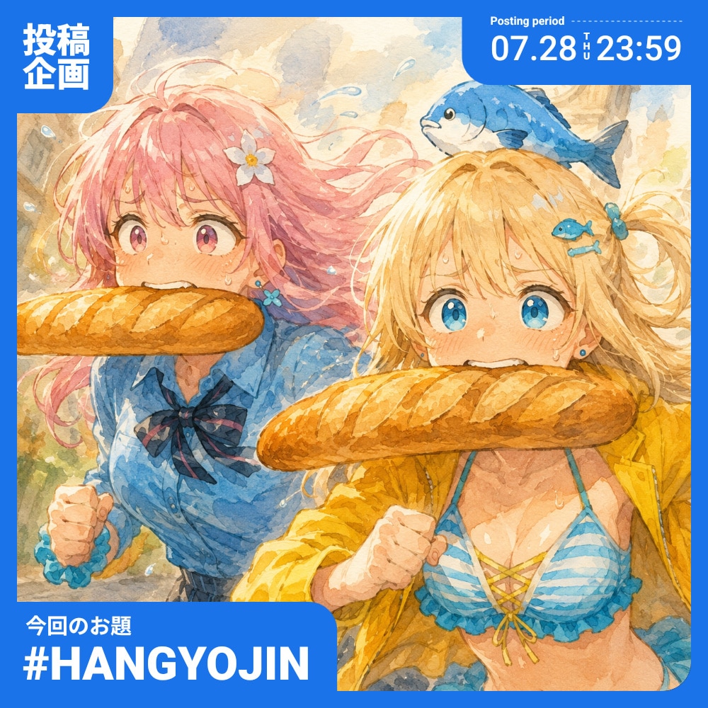 HANGYOJINちゃん（嘘モデルの子）