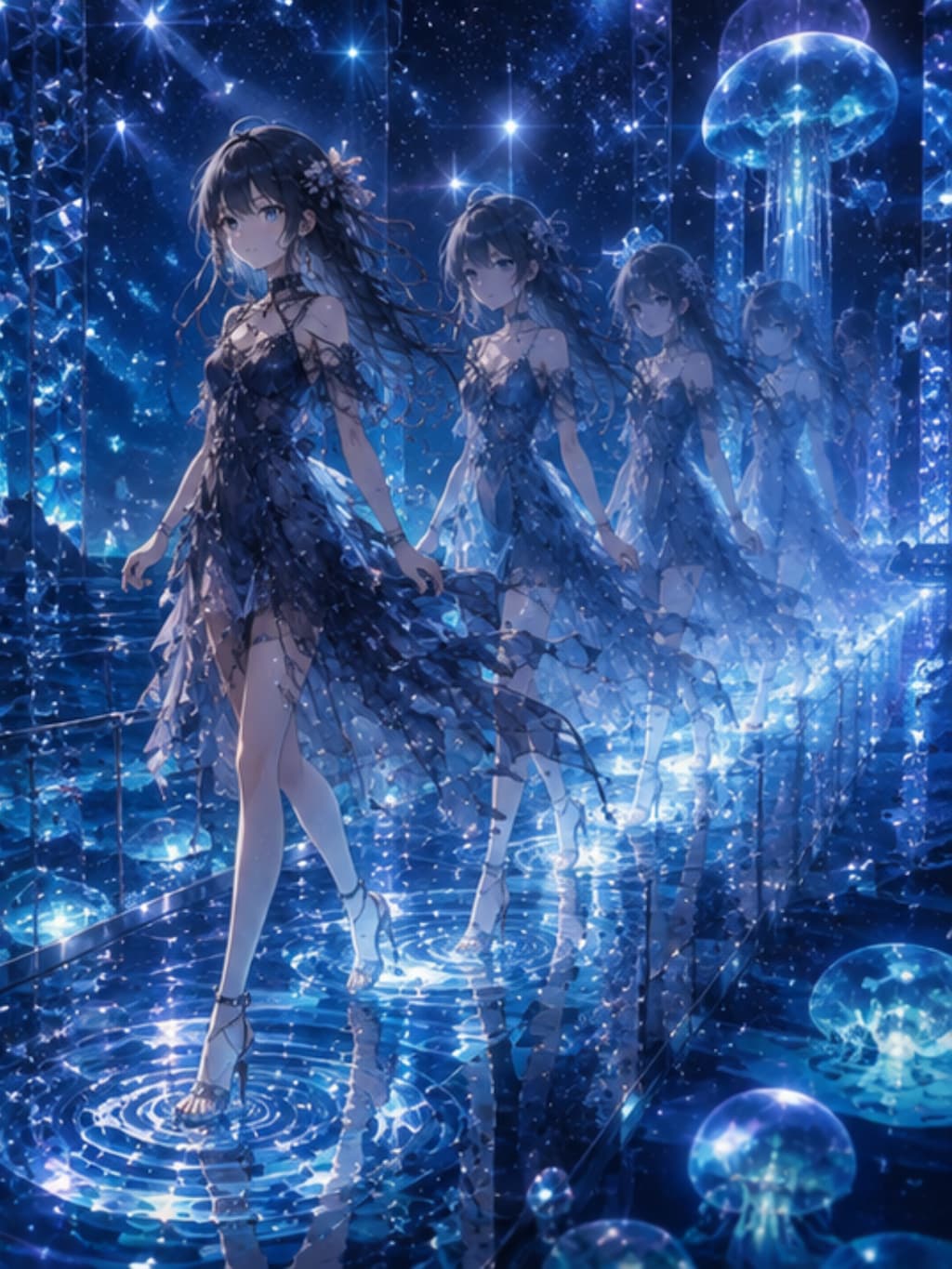 深海の星空
