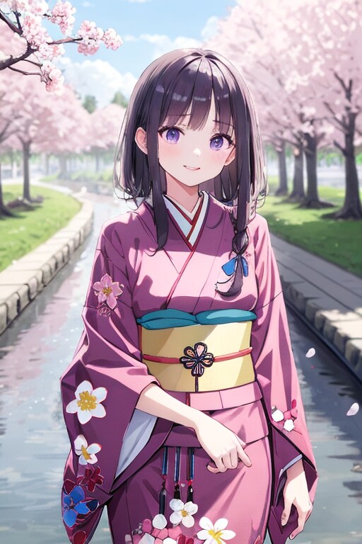 和装女子