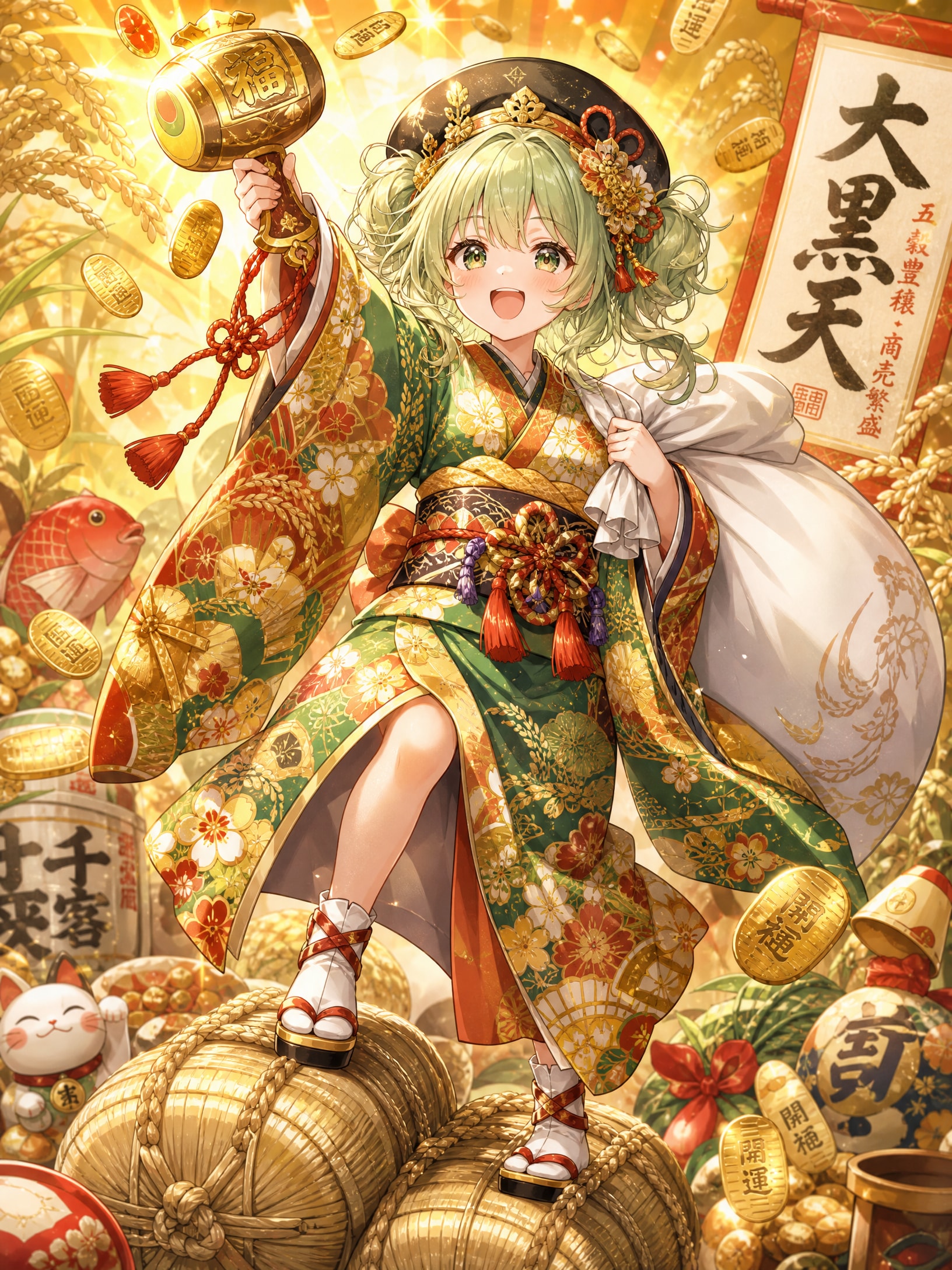 七福神様より。