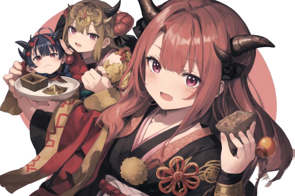 一語生成 #6　節分「Setsubun」　V4B