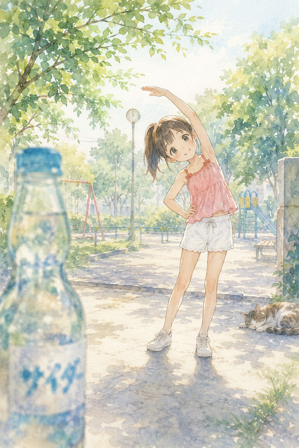 サイダー色の午後