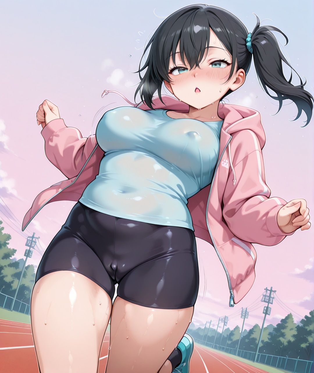 伊久さん、真夏のダイエット