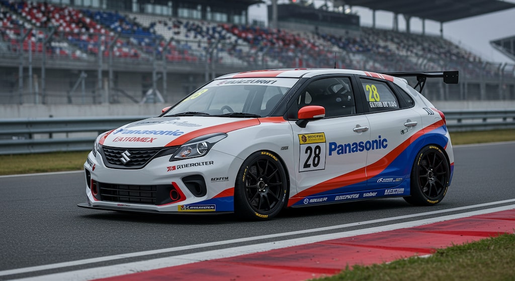 Panasonicバレーノレーシングカー