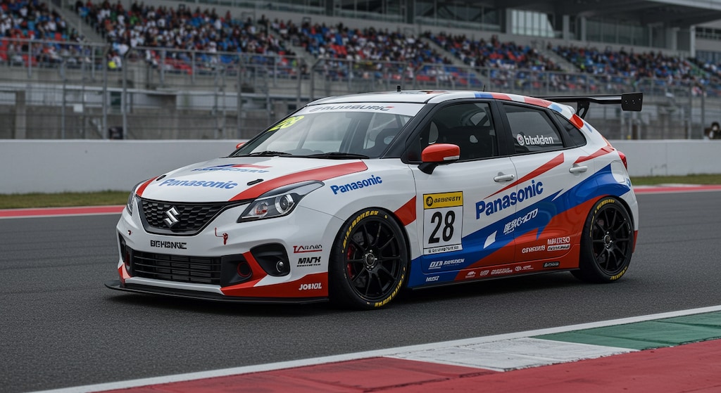 Panasonicバレーノレーシングカー