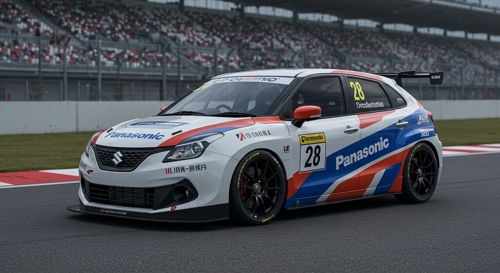 Panasonicバレーノレーシングカー