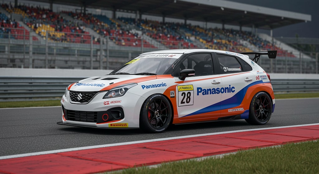 Panasonicバレーノレーシングカー