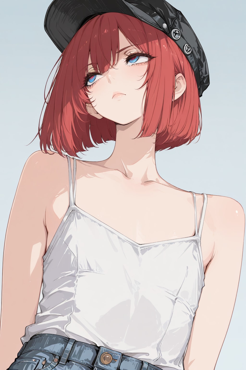 そんなにイメチェンしてないリコちゃんと大イメチェン奏音ちゃん