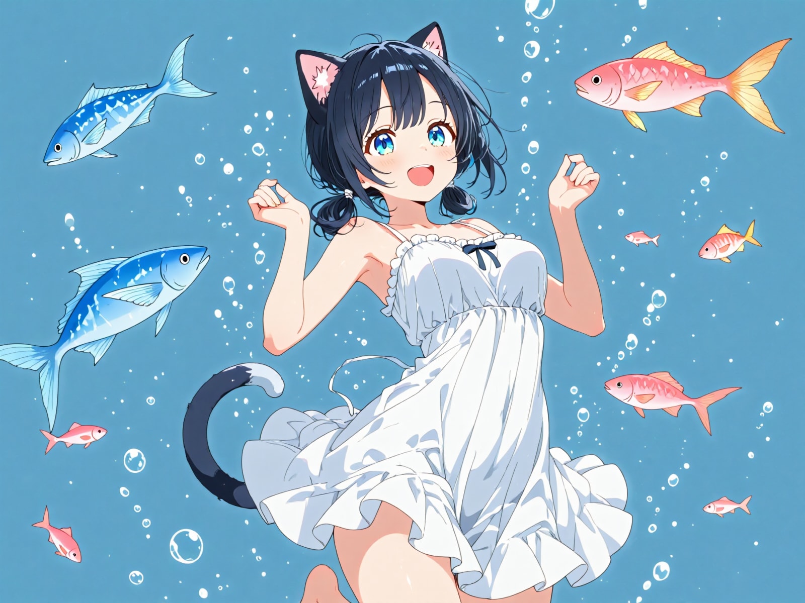 エサだー！