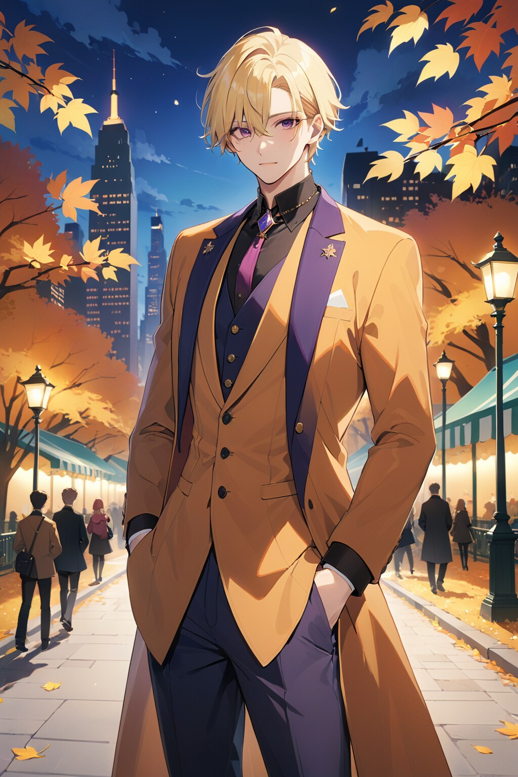 ニューヨーク セントラルパークにて | の人気AIイラスト・グラビア