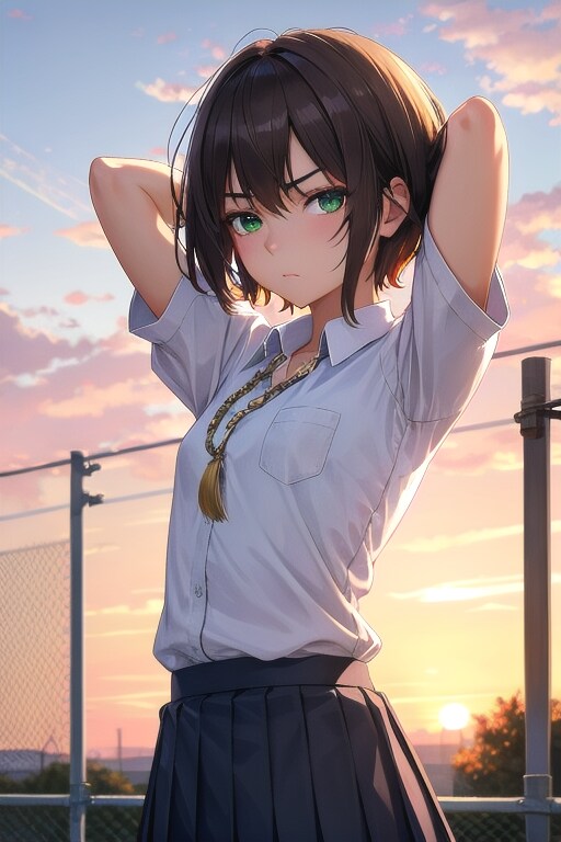 ちっぱいちゃん | の人気AIイラスト・グラビア