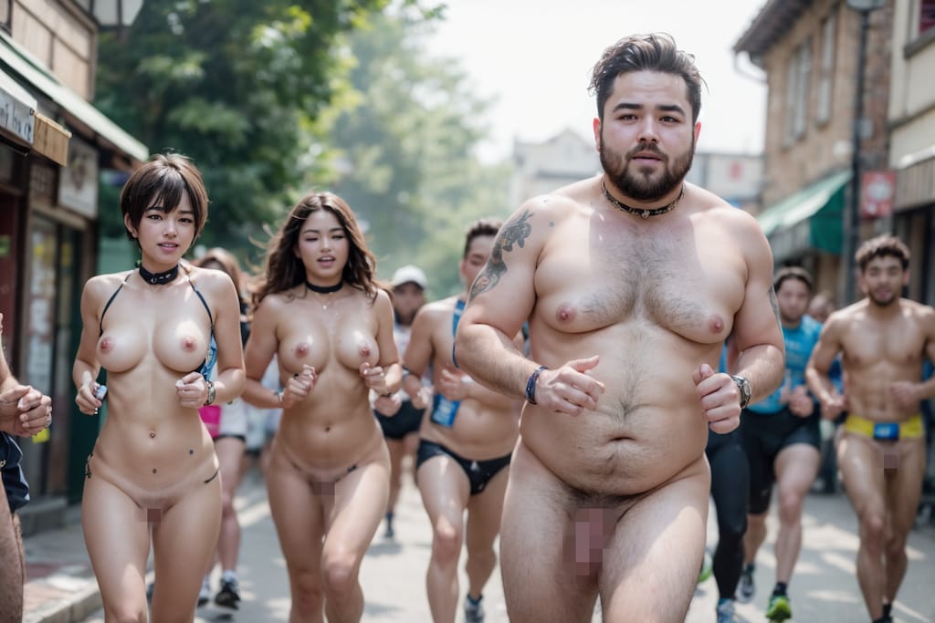 ヌーディーマラソン大会