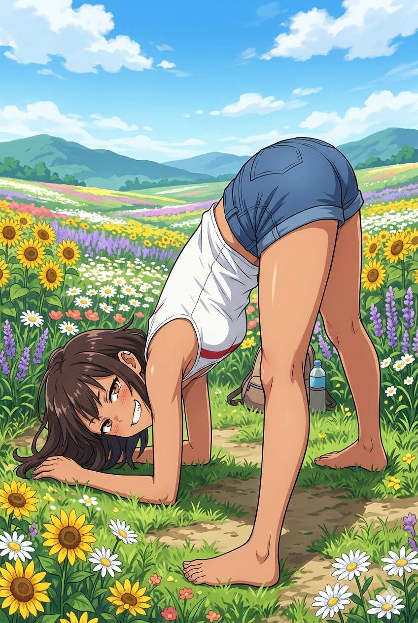 ただの開脚前屈？