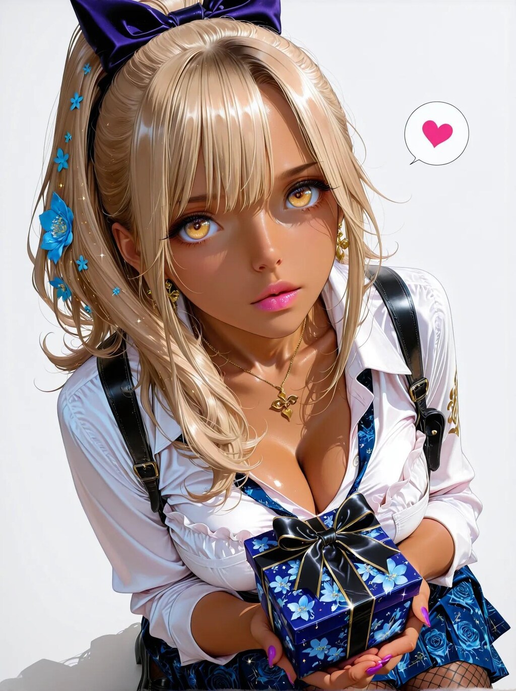 昨日助けていただいたギャルです