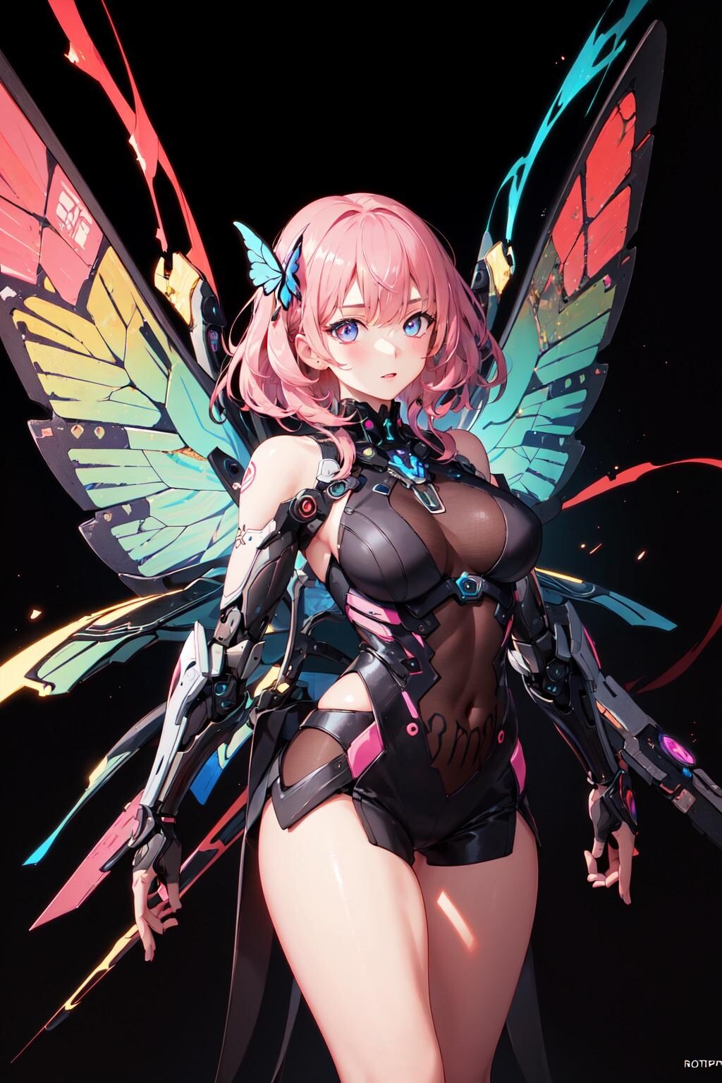 サイバーバタフライガール