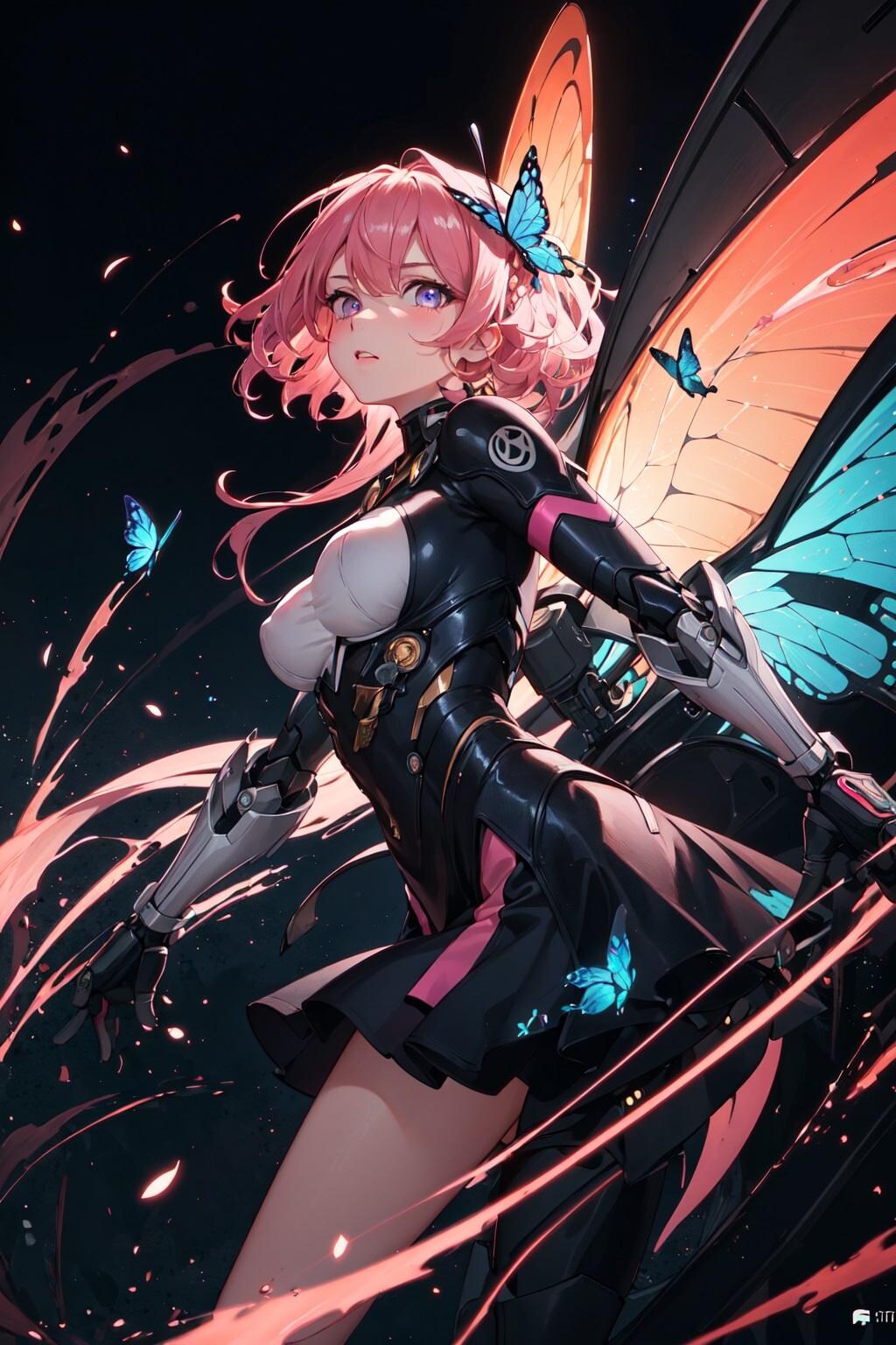 サイバーバタフライガール