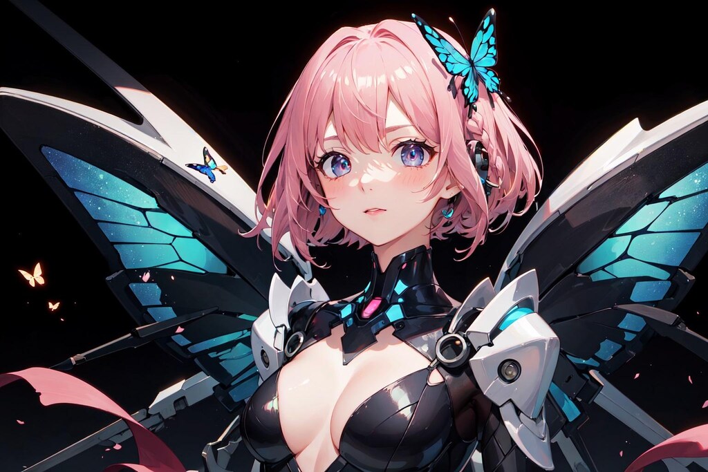 サイバーバタフライガール