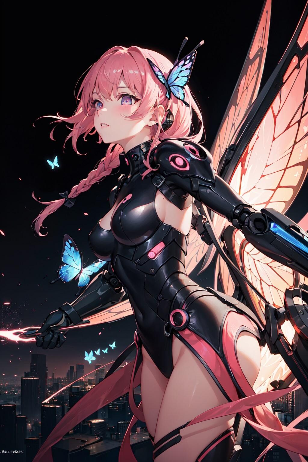 サイバーバタフライガール