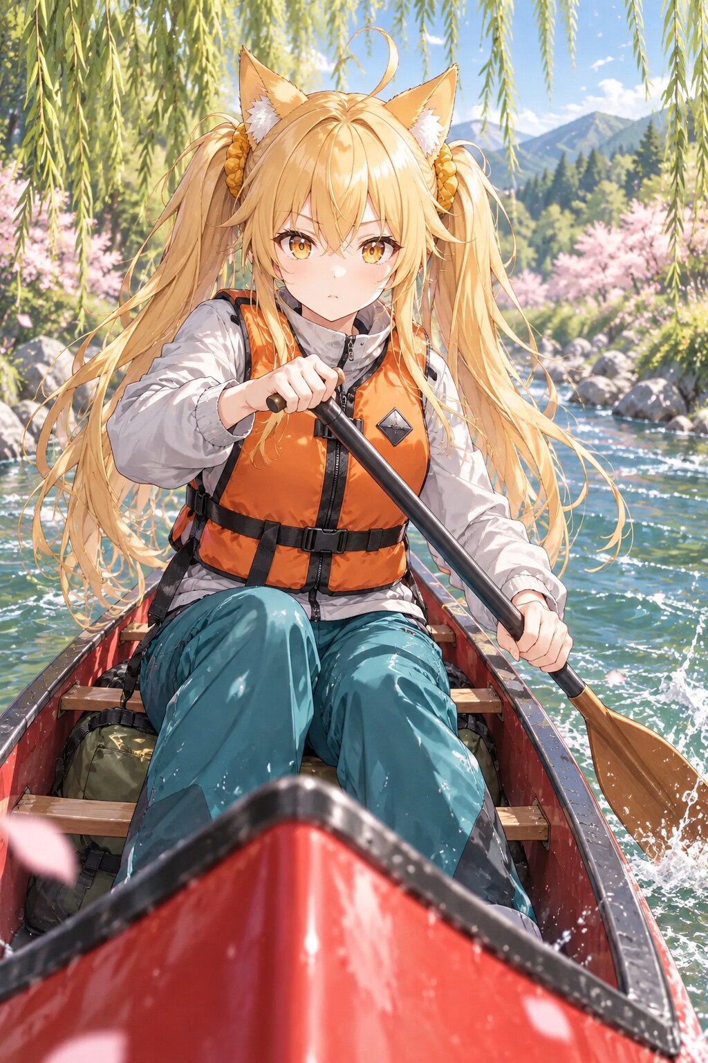 ミラの川下り