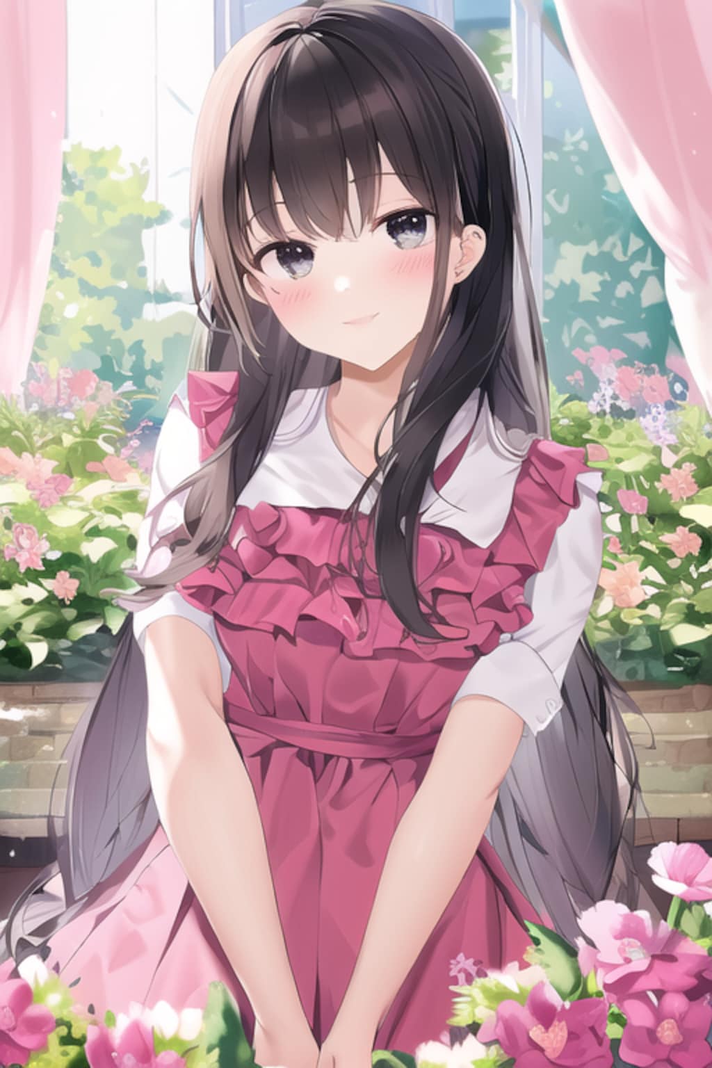 🌷👧👚🎀
