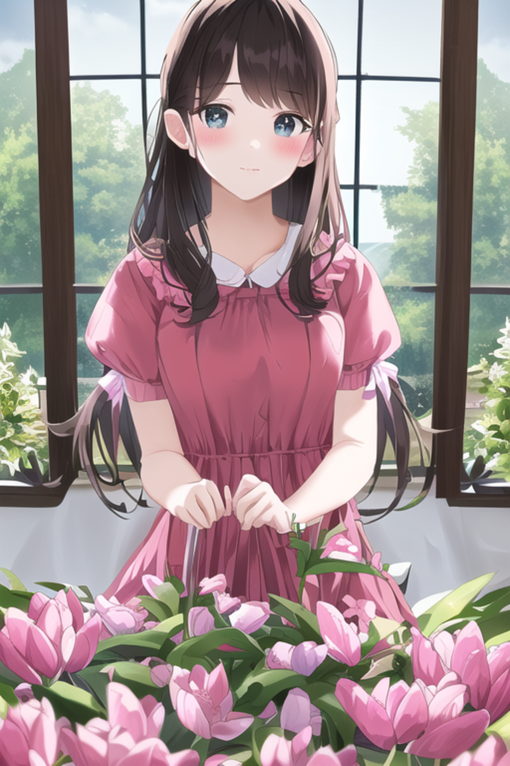 🌷👧👚🎀