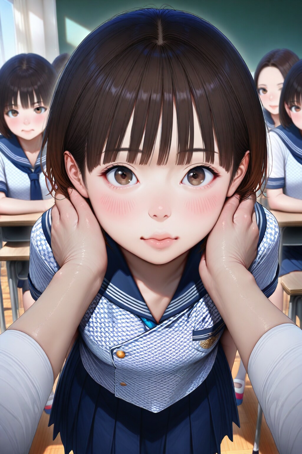 こんなとこで告ったって、ダメだよ。 | の人気AIイラスト・グラビア