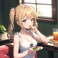 良い一日は朝食からですのん🎵　　　　　　　　　　　　　　　　　水田　まり 2枚目