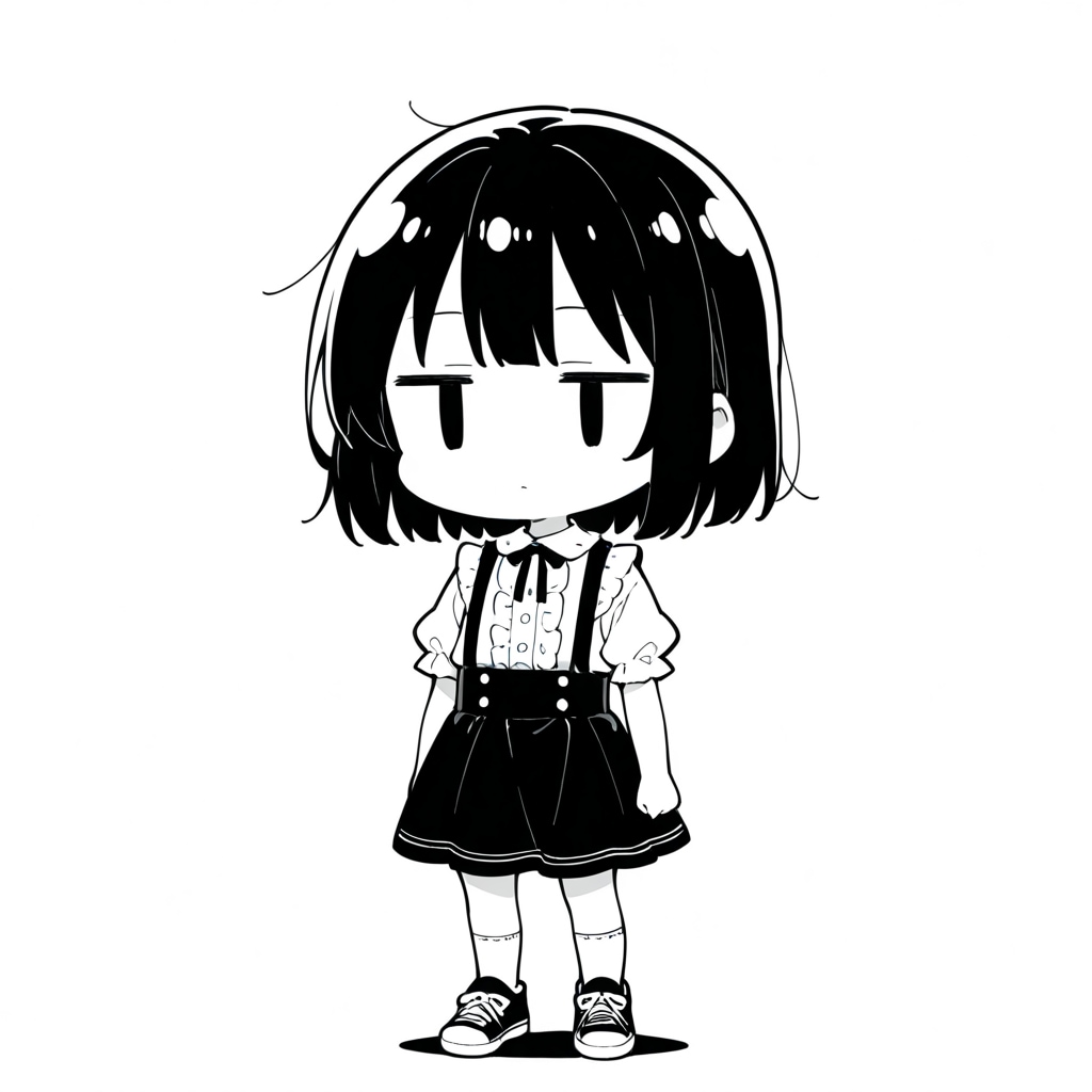 白黒になってみた