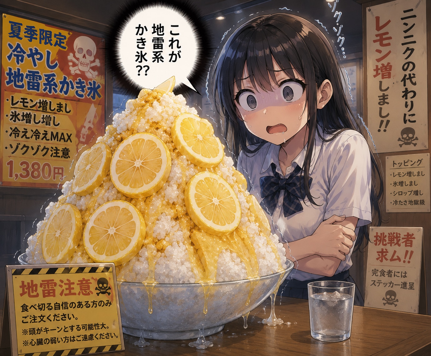 真夏なのにゾクッ!? ゾクゾク系かき氷