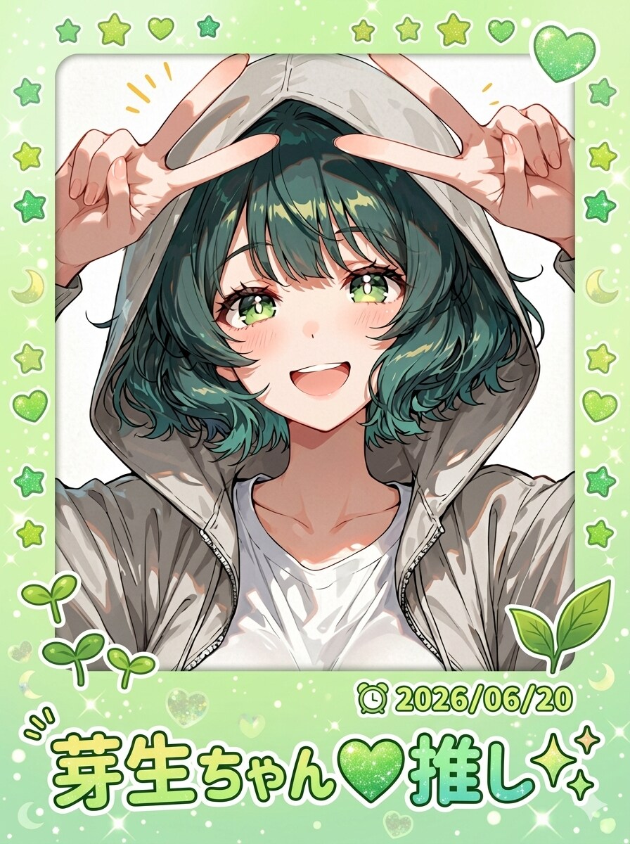 芽生ちゃん推し💚