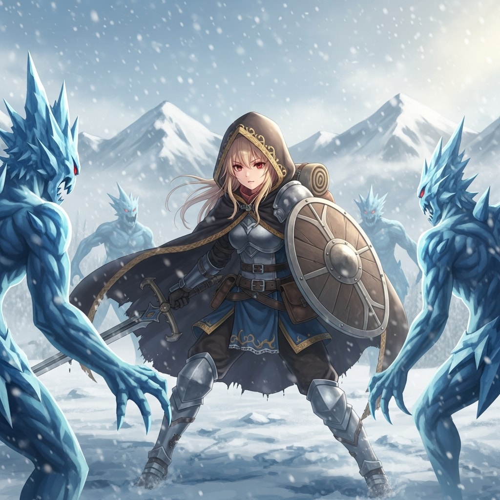 氷の魔族 | の人気AIイラスト・グラビア