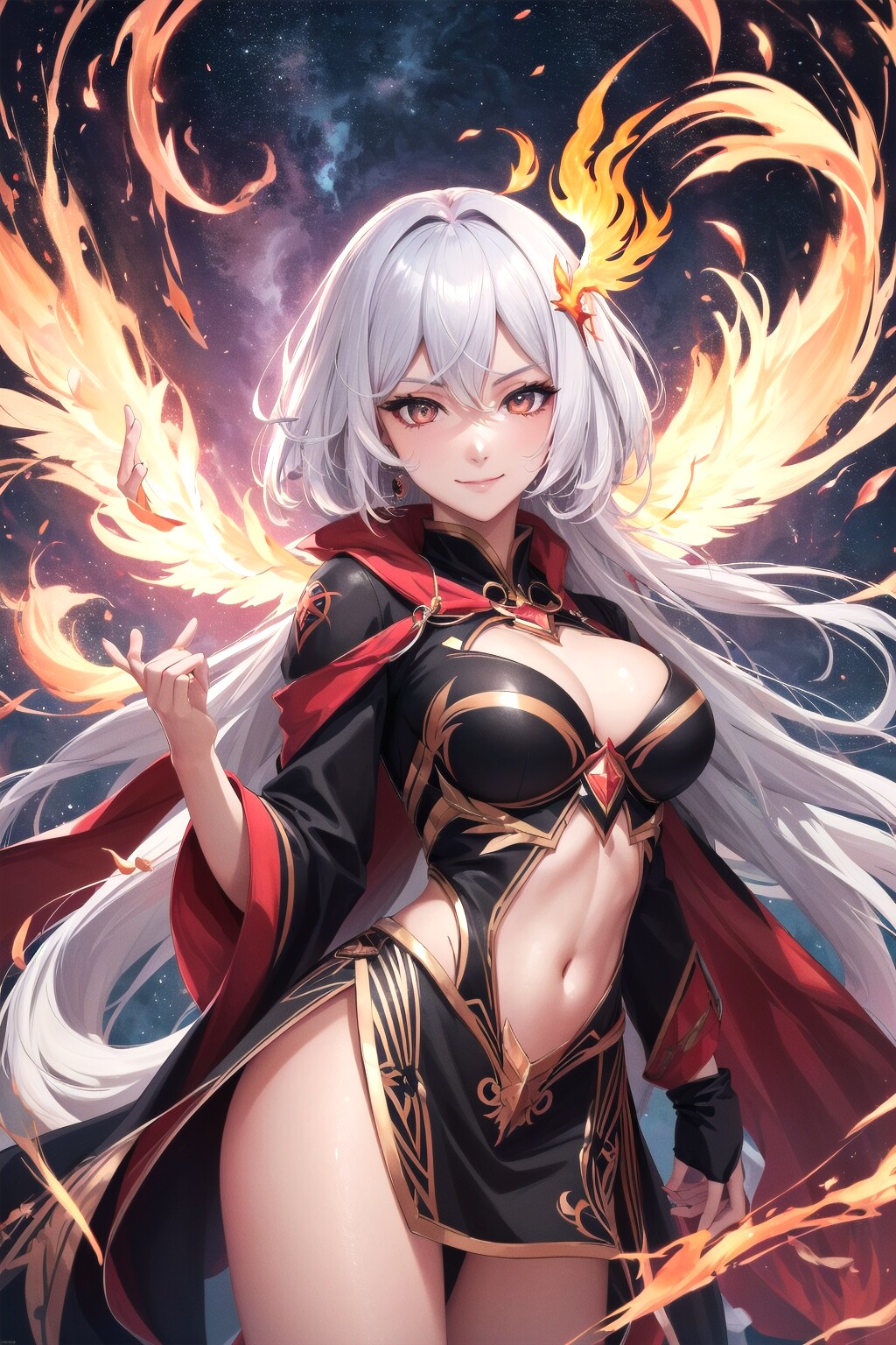 異能力フェニックス召喚融合 Phoenix summon Fusion with Phoenix
